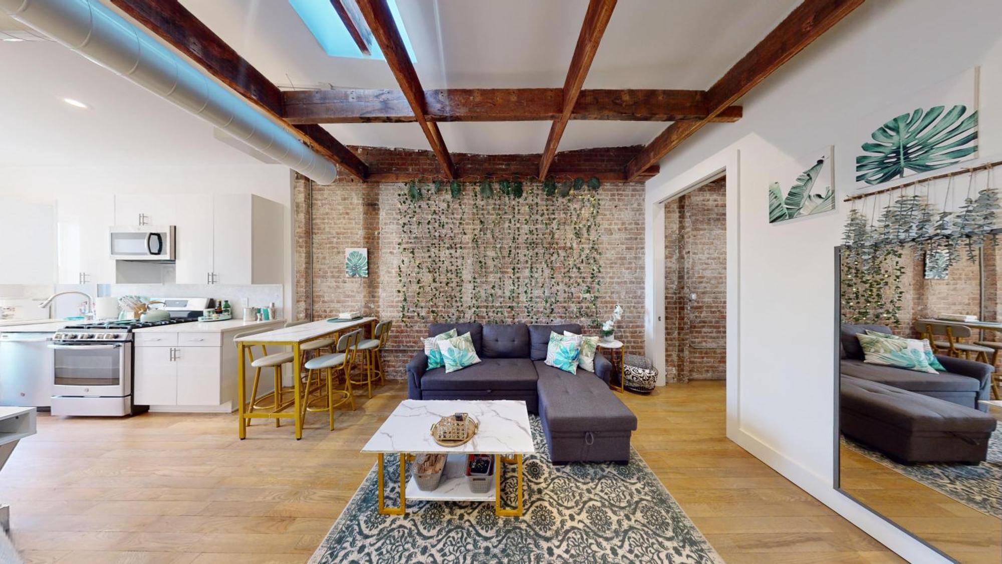 Chic Penthouse 15 Minutes From Nyc - Bus Stop At Doorstep Hoboken Eksteriør billede