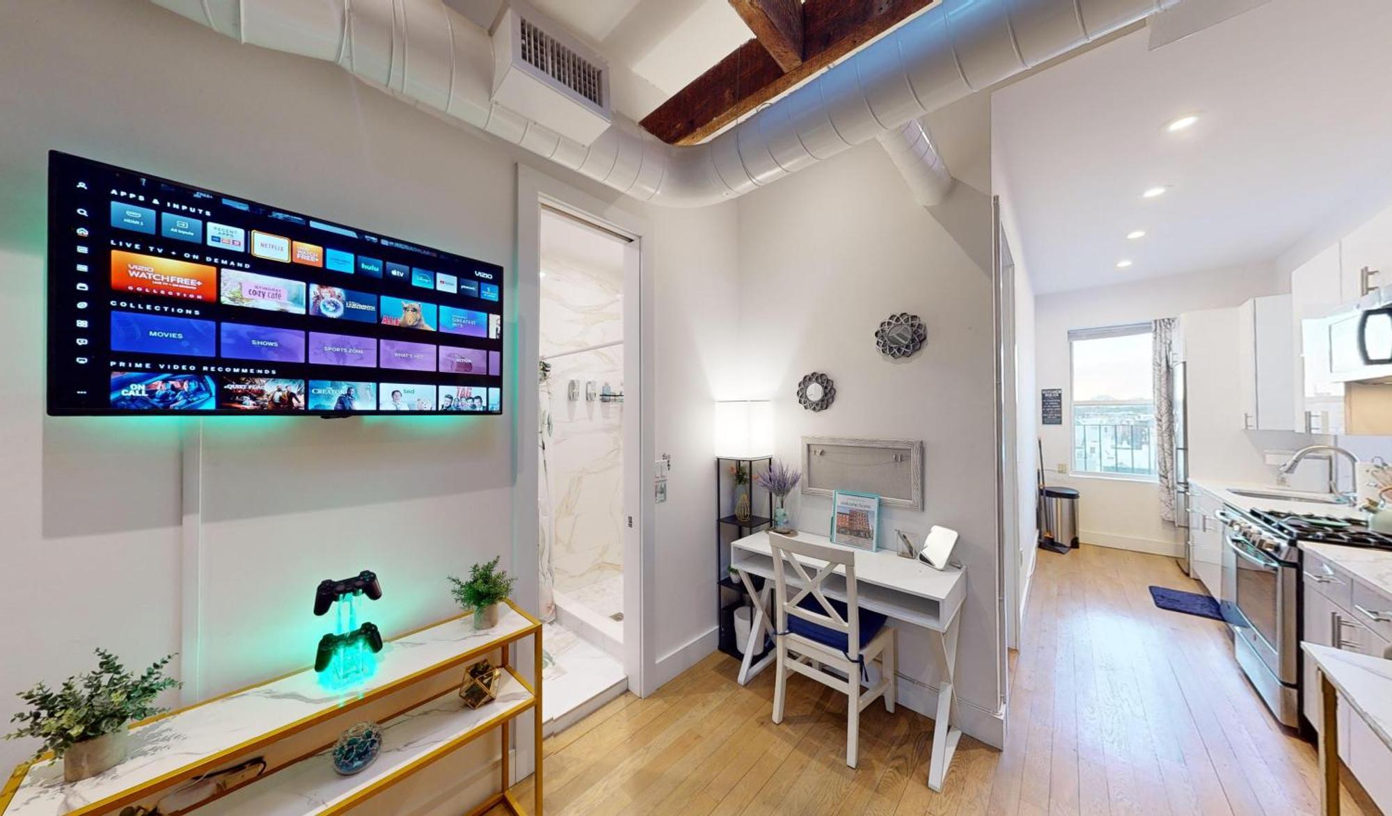 Chic Penthouse 15 Minutes From Nyc - Bus Stop At Doorstep Hoboken Eksteriør billede