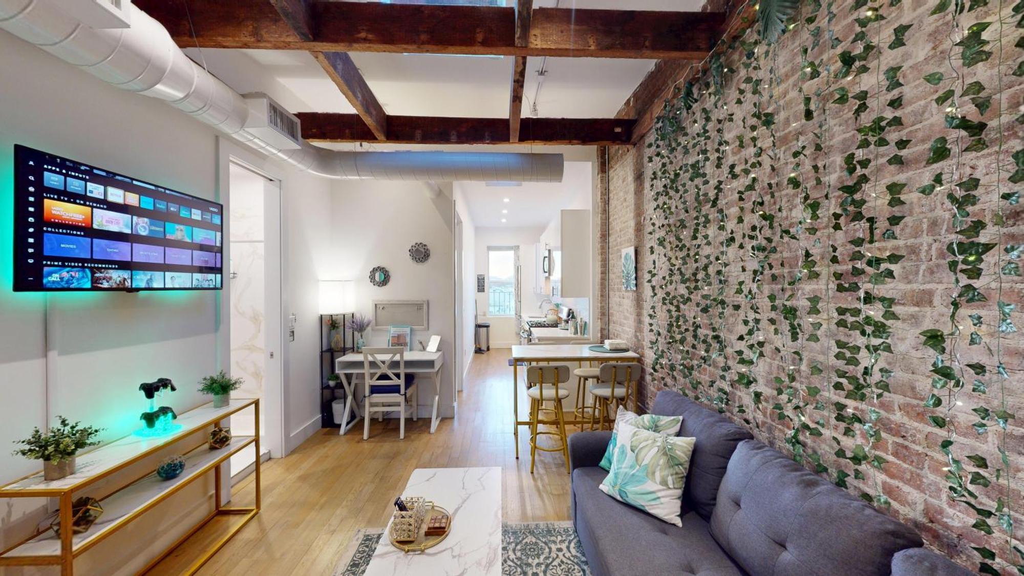 Chic Penthouse 15 Minutes From Nyc - Bus Stop At Doorstep Hoboken Eksteriør billede
